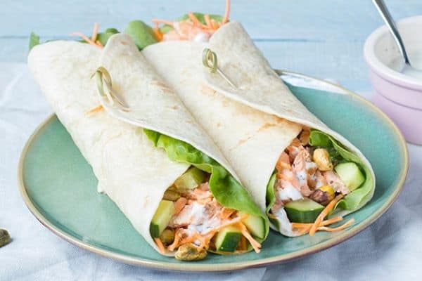 25 Gezonde Wraps Recepten voor jou! 25 Frisse & gezonde zalm wraps