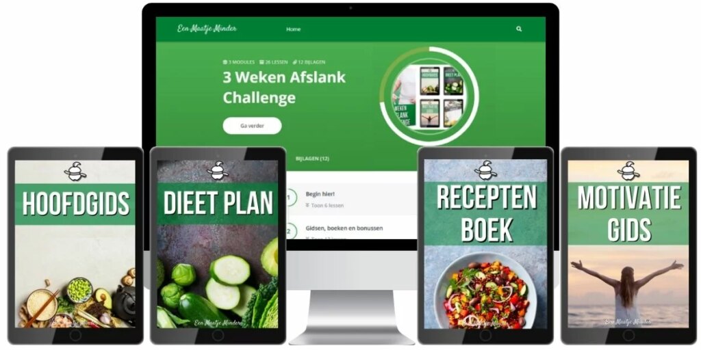 Koud douchen en afvallen | 5 tips 1 Copy of 3 weken afslank Challenge Mock up 5 min