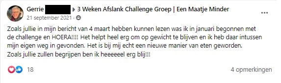 Snel afvallen is dé sleutel tot blijvend gewichtsverlies 3 Gerrie jojo min 1