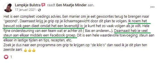 Snel afvallen is dé sleutel tot blijvend gewichtsverlies 7 lampkje fb groep min 2