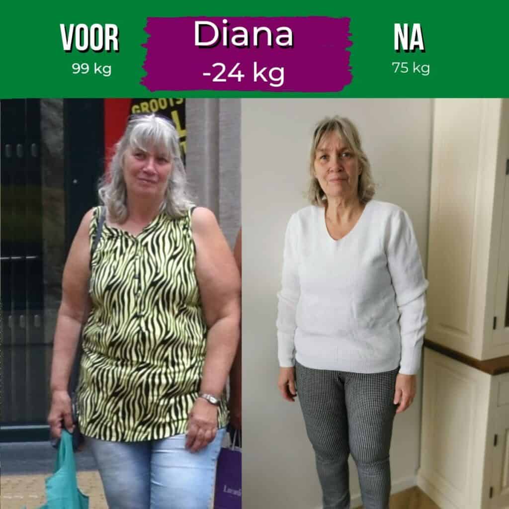 Diana (61) viel 24 kilo af: ‘Ik heb het altijd alleen moeten doen. Dat is nu verleden tijd’ 2 Diana Resultaat 1200 × 1200px min